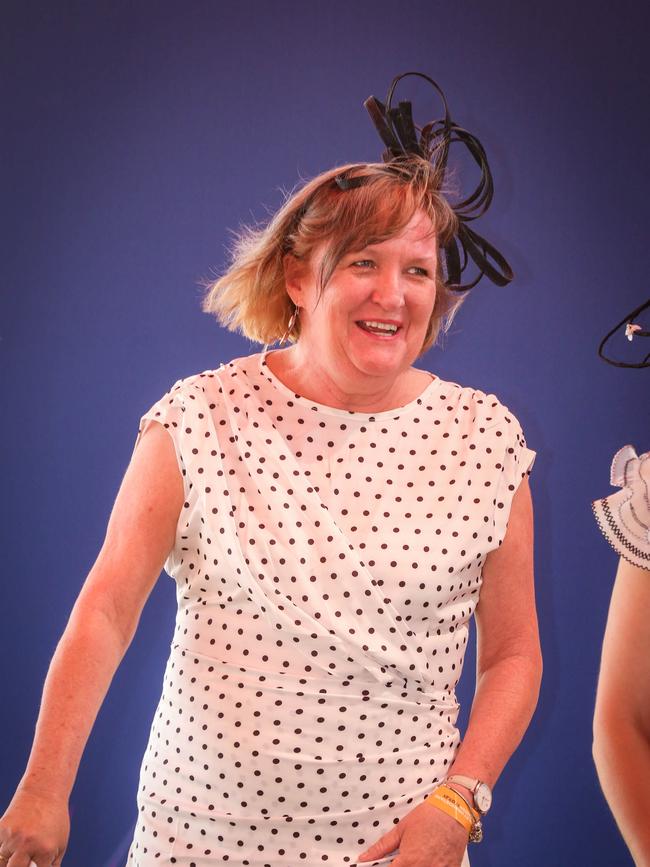 Bernie Davies at the 2021 Darwin Cup Carnival Derby Day. Picture: Glenn Campbell