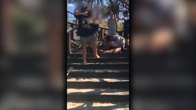 Cops arrest woman at Byron Bay 