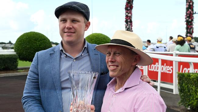 Corey (left) and Chris Munce are eyeing Group 1 glory in the Kingsford Smith Cup. Picture: Trackside Photography