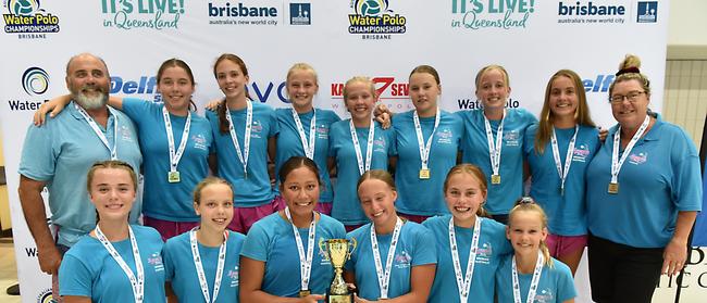 The Mermaids under 14 national title winning outfit.