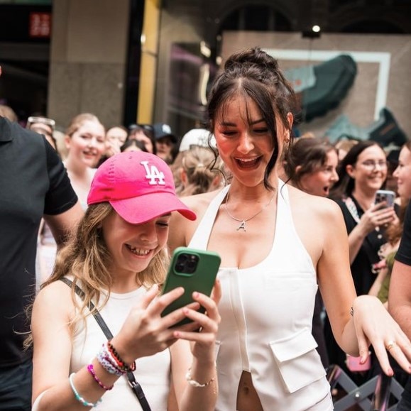 Gold Coast social media influencer Anna Paul with her fans. Photo: Instagram