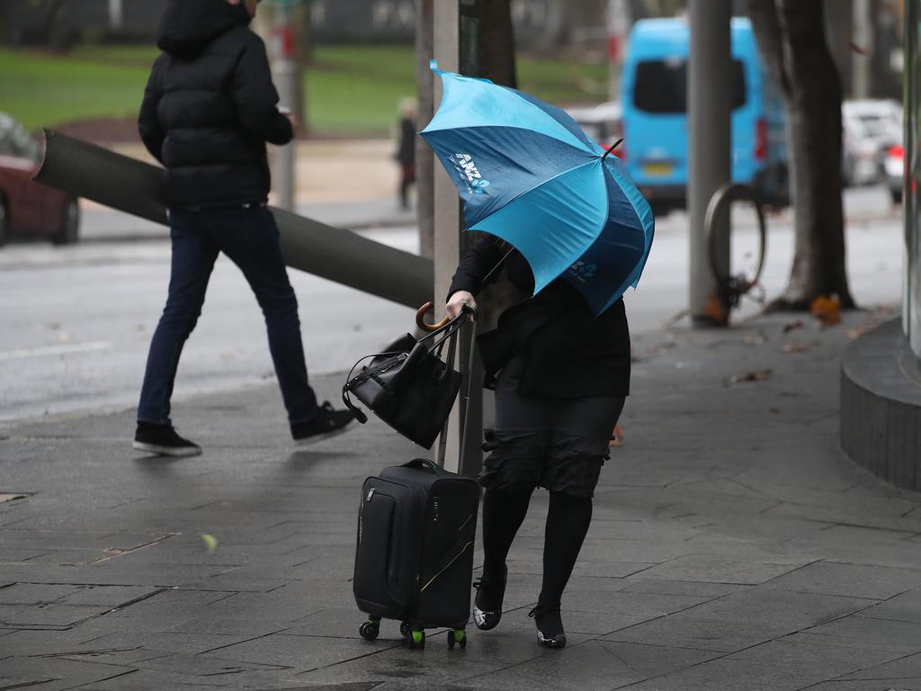 SYDNEY, AUSTRALIA NewsWire Photos July 14: Wild weather in Sydney today with high winds lashing city. Picture: NCA NewsWire/David Swift