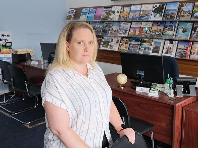 GeelongÃs Trans Otway Travel agent Lauren Kelly wants more financial support for travel agents due to the ongoing covid 19  troublesPicture: Mark Wilson