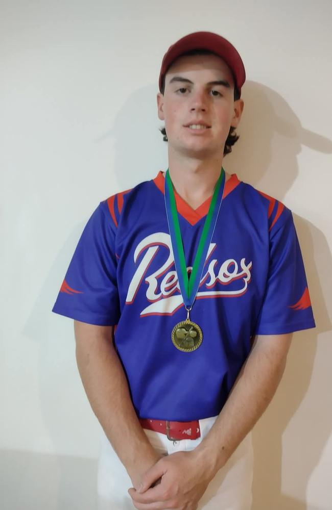 Jack Hancock, 16, Mt Barker Redsox player. Picture: Supplied