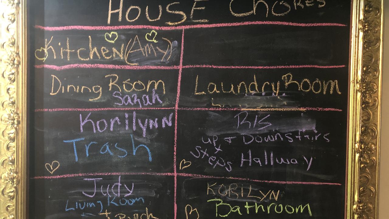 'Esther's House' residents share the chores to keep the place in good shape.
