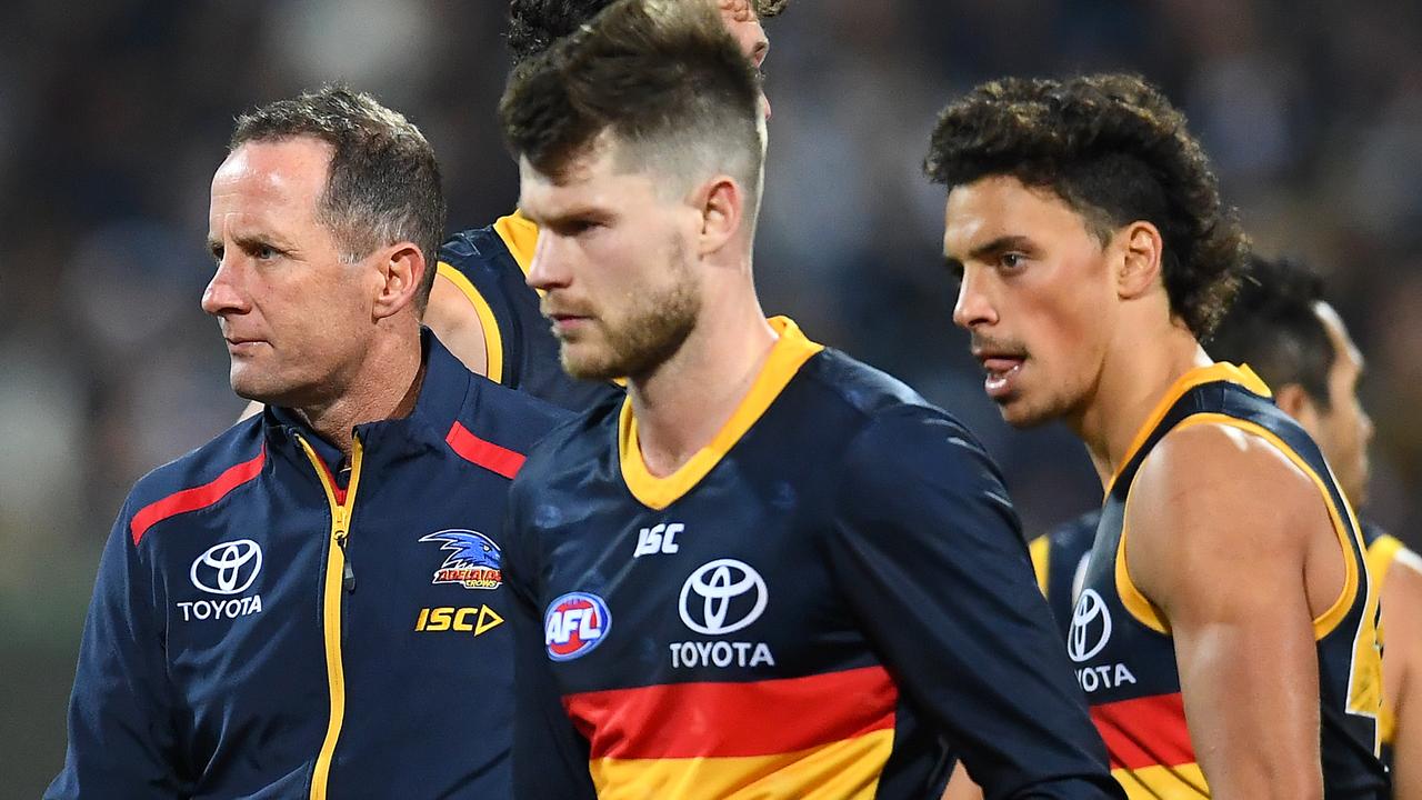 Bryce Gibbs is out of favour at Adelaide. (Photo by Quinn Rooney/Getty Images)