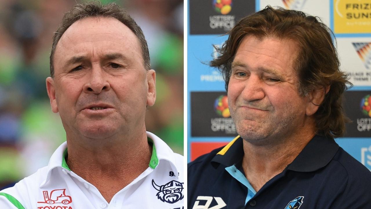 Ricky Stuart and Des Hasler.