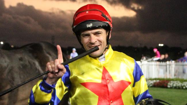 Mitchell Bell partners Shen Gui for trainer Lou Mary. Picture: Grant Guy