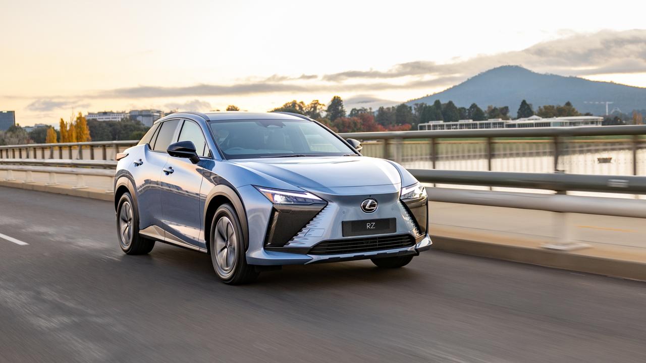 The Lexus RZ is the brand’s first dedicated electric car.