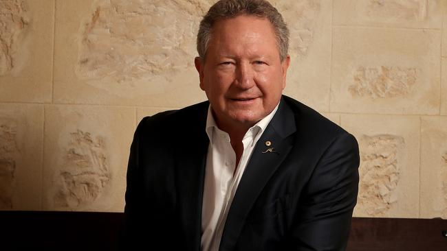 Andrew Forrest tried to get on Alan Jones’ show ahead of his controversial press conference last week. Picture: Colin Murty.