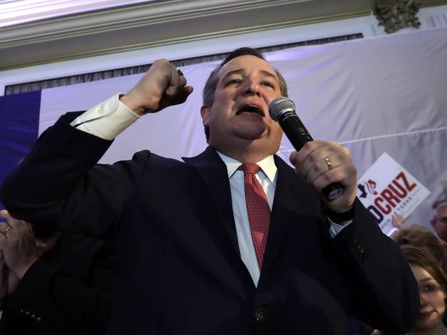 Senator Ted Cruz saw off a strong challenge to hold his Texas Senate seat. Picture: AP Photo/David J. Phillip