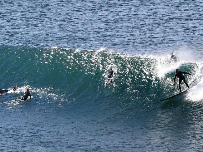 Winki pop is one the region’s best waves. Picture: Alison Wynd