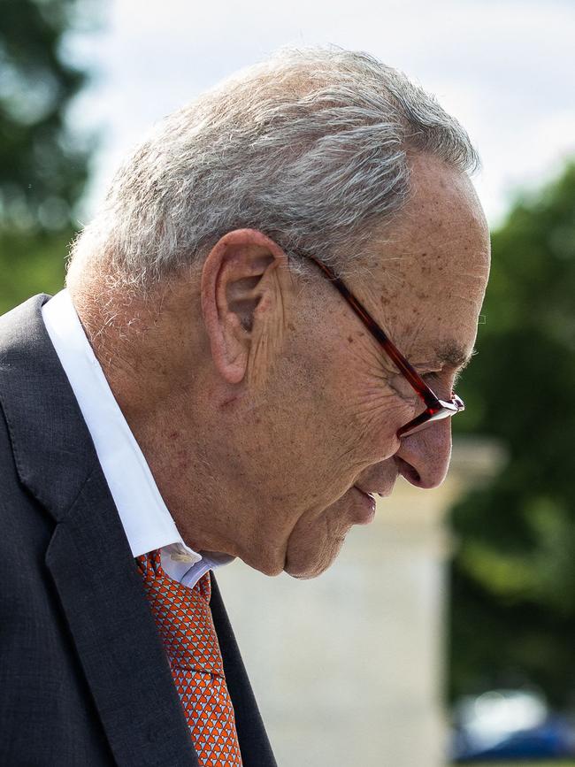 Senate Majority Leader Chuck Schumer. Picture: Getty Images