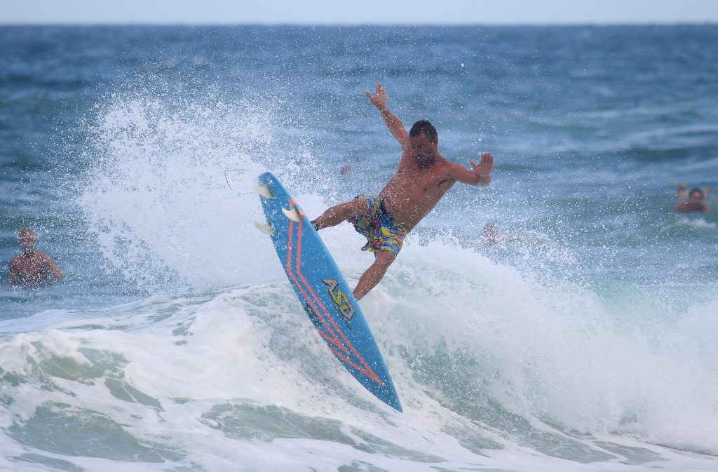 Surfing at the Pocket, Kawana | The Courier Mail