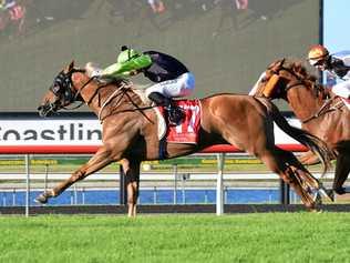 WINNER: Cabeirian winning at Caloundra on Saturday. Picture: Contributed