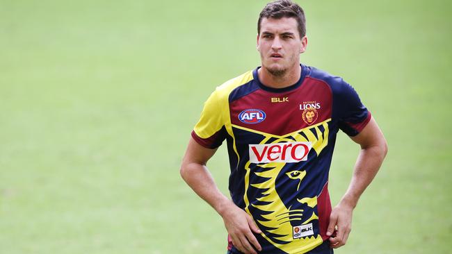 Tom Rockliff could loss the Brisbane Lions captaincy. Picture: Tara Croser