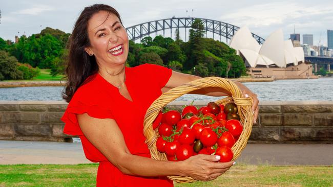 Former My Kitchen Rules contestant Carol Molloy will be cooking a range of dishes for this year's Tomato Festival Sydney. Picture: Monique Harmer