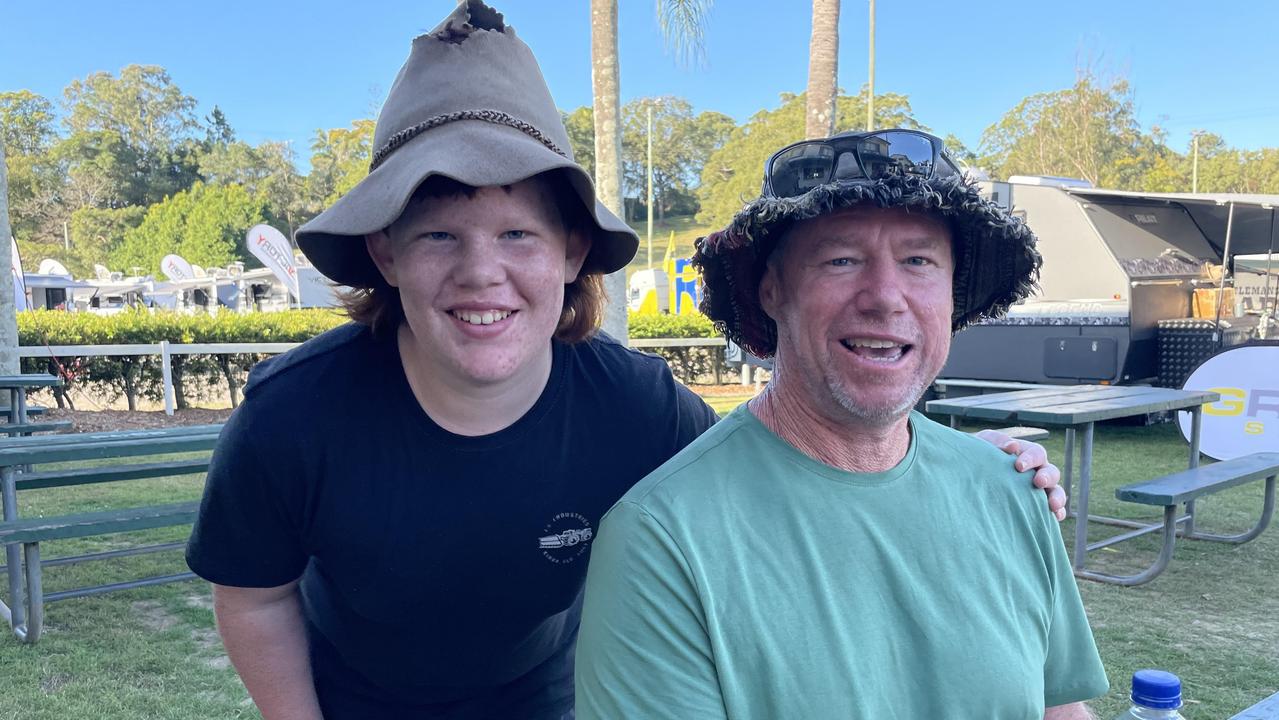 Rhys Cardwell, left, and Michael Cardwell, right. Picture: Asa Andersen.