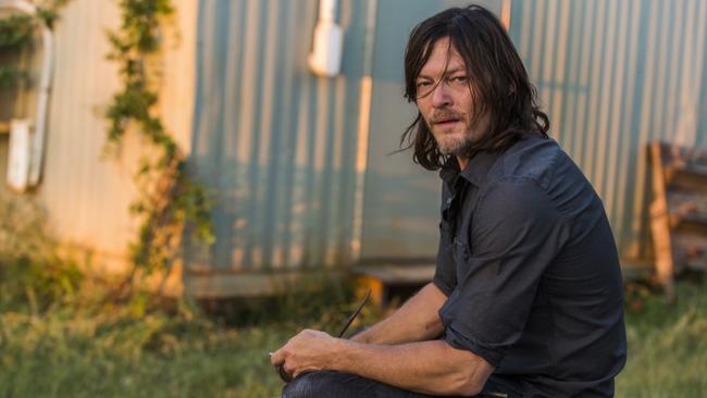 Daryl’s moment with Maggie was the best lines he’s had all season.