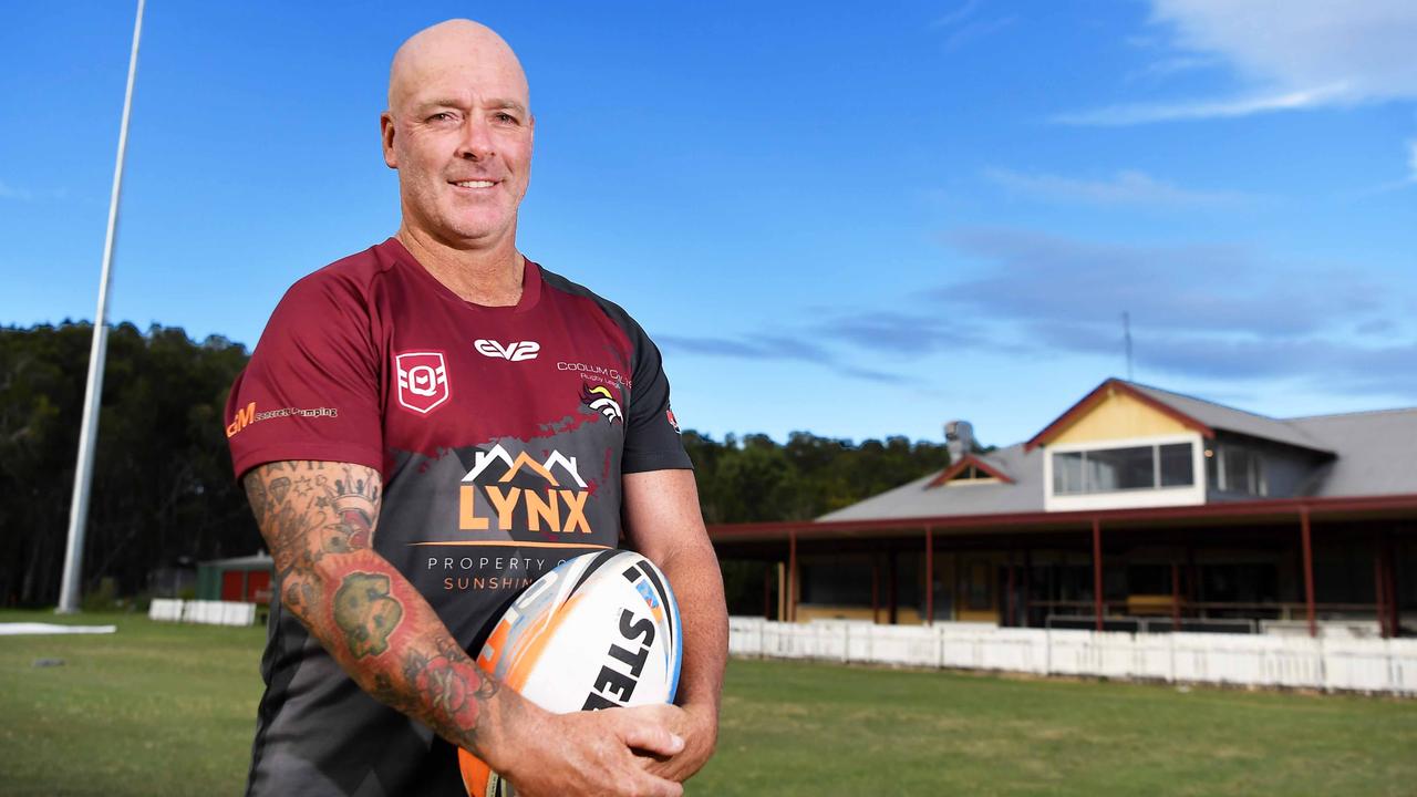 Coolum Colts head coach, Matt Smith. Picture: Patrick Woods.