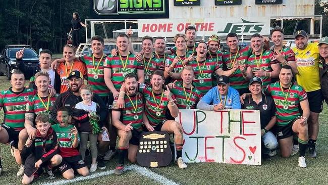 After last year’s premiership victory, Bilambil have kicked off 2023 with back-to-back wins. Photo: Bilambil Jets RLFC.