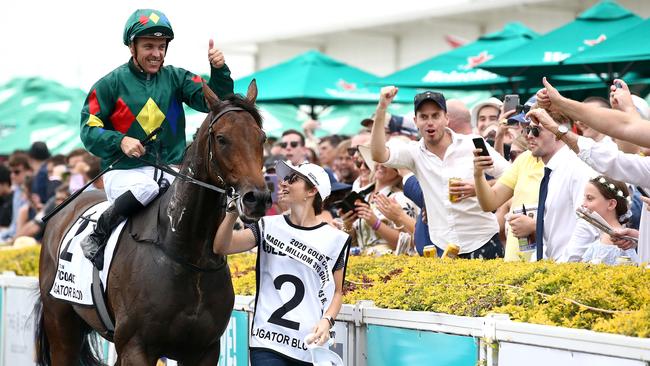 Alligator Blood won the Magic Millions only to be later disqualified.