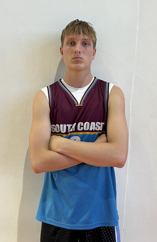 South Coast Basketball 16 years boys. Pictured: Lachlan Halloran