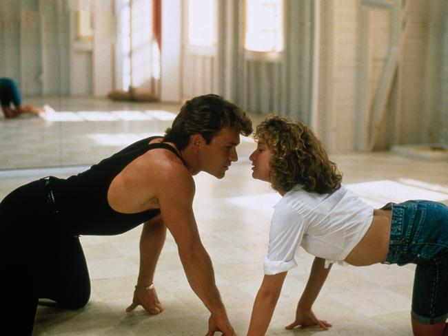 Another famous scene from the film Dirty Dancing.