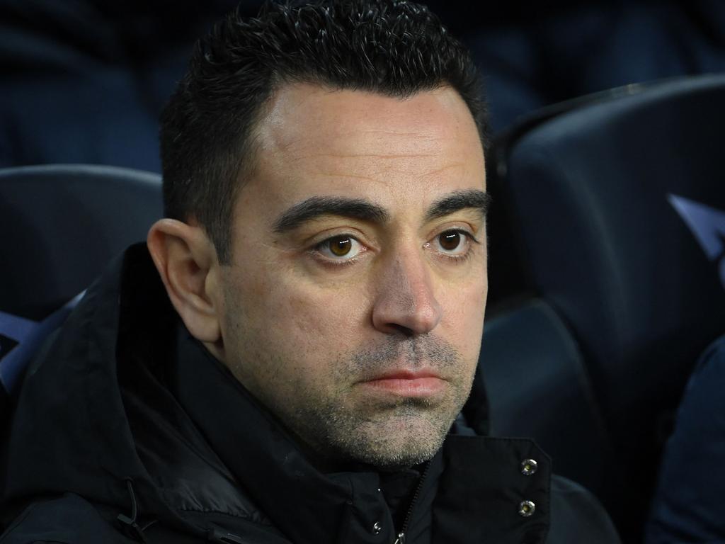 Barcelona coach Xavi Hernández is bringing his team to Australia. Picture: LLUIS GENE / AFP