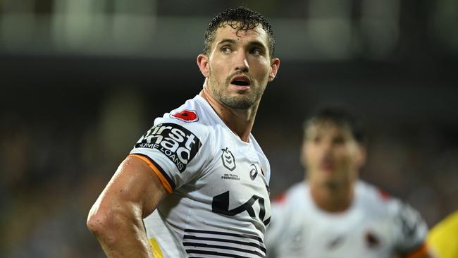 Corey Oates is facing a pay cut to stay at the Broncos. Picture: NRL Imagery