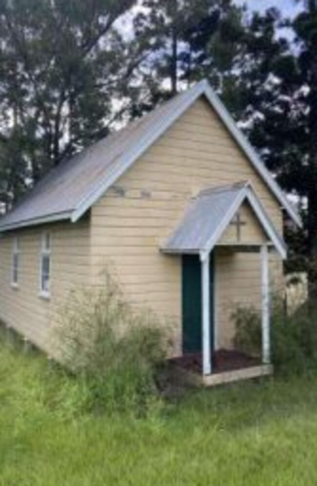 The church’s porch would be dismantled and reconstructed, with a new floor built. Picture: Brisbane City Council