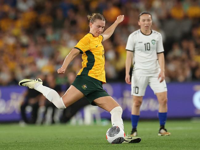 Clare Hunt is a big out for Gustavsson and Australia. Picture: Getty