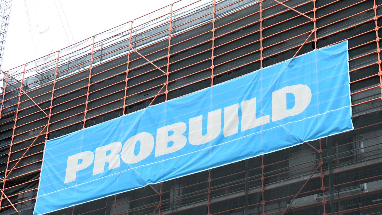 Probuild collapsed in February. Picture: NCA NewsWire/Andrew Henshaw