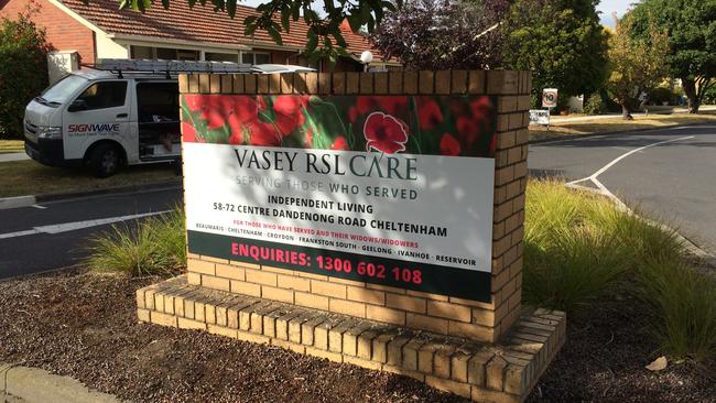 Vasey Care aged care home in Cheltenham.