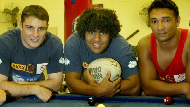 Thaiday made his NRL debut in 2003.