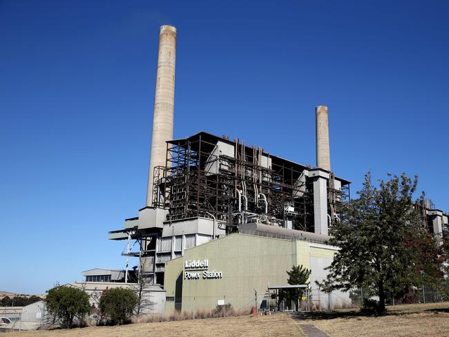 Liddell Power Station in the Hunter Valley (Jane Dempster/The Australian).