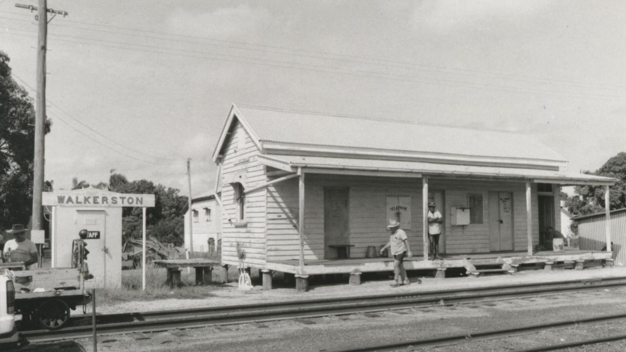 SAFE TAKEN: Walkerston Railway Station in 1985 before it was removed to its current location at Greenmount Homestead. Picture: Have you seen the old Mackay?