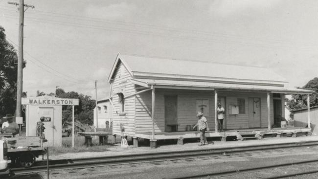 SAFE TAKEN: Walkerston Railway Station in 1985 before it was removed to its current location at Greenmount Homestead. Picture: Have you seen the old Mackay?