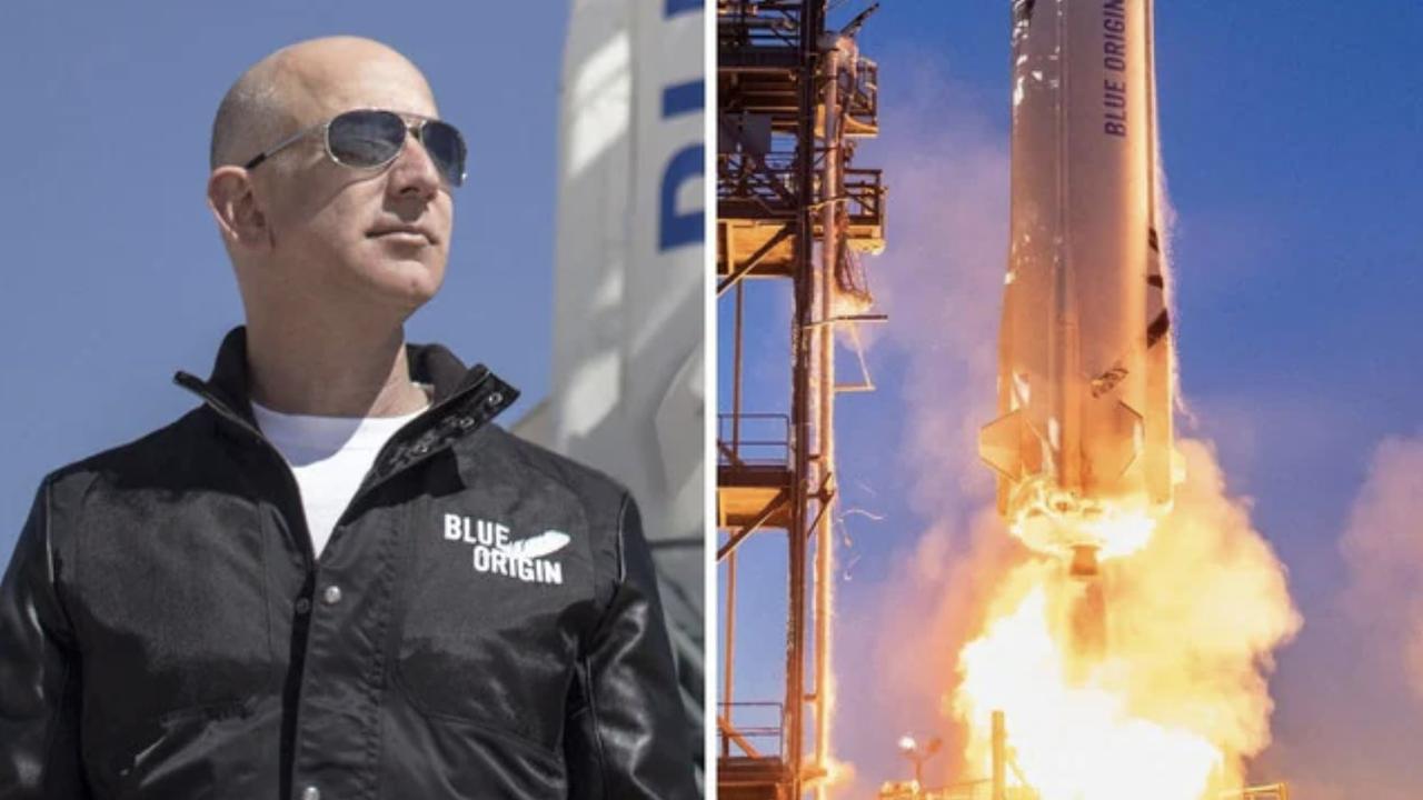 Billionaire Jeff Bezos wants to soar above Earth.