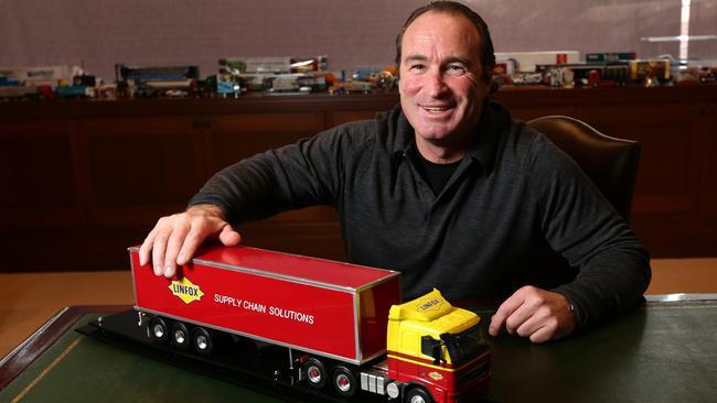 Linfox executive chairman Peter Fox has ordered 30 Volvo electric trucks.