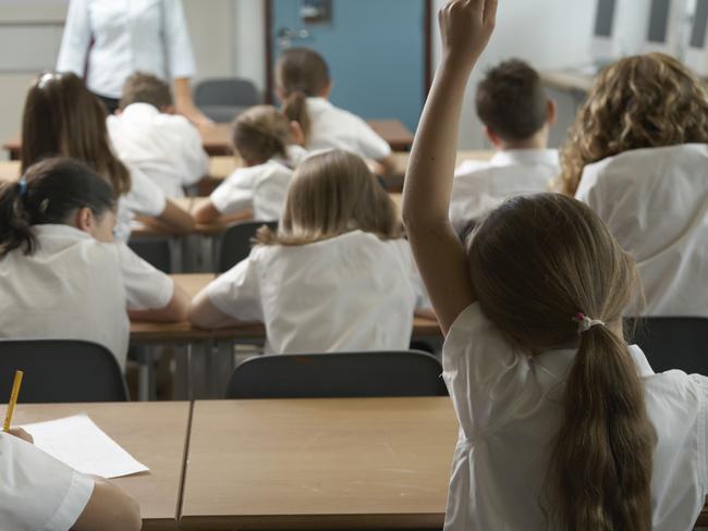 Generic school students, school kids, classroom, teacher Picture: Getty Images