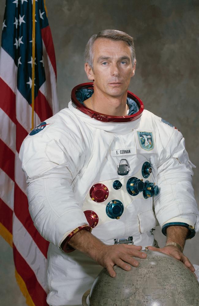 Gene Cernan was the last man to walk on the moon.