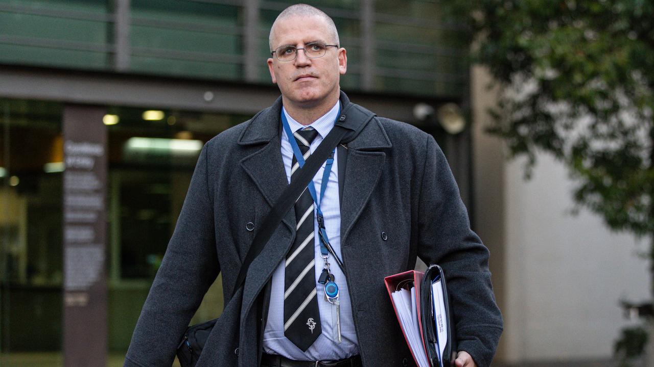 Detective Leading Senior Constable Stephen Eppingstall will be the last witness called by the Crown. Picture: NewsWire / Diego Fedele