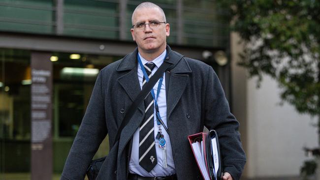 Detective Leading Senior Constable Stephen Eppingstall will be the last witness called by the Crown. Picture: NewsWire / Diego Fedele