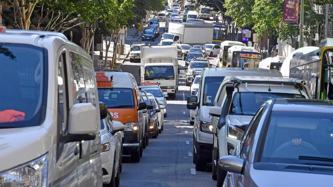 Thursday is the busiest day of the week for commuters. Picture, John Gass