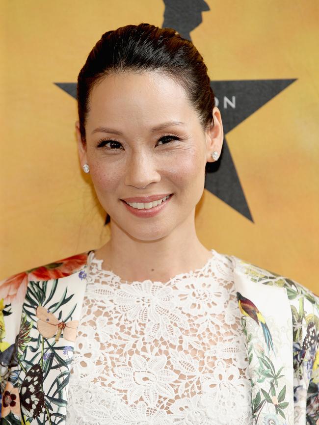 New mum ... Lucy Liu earlier this month in New York City. Picture: Getty