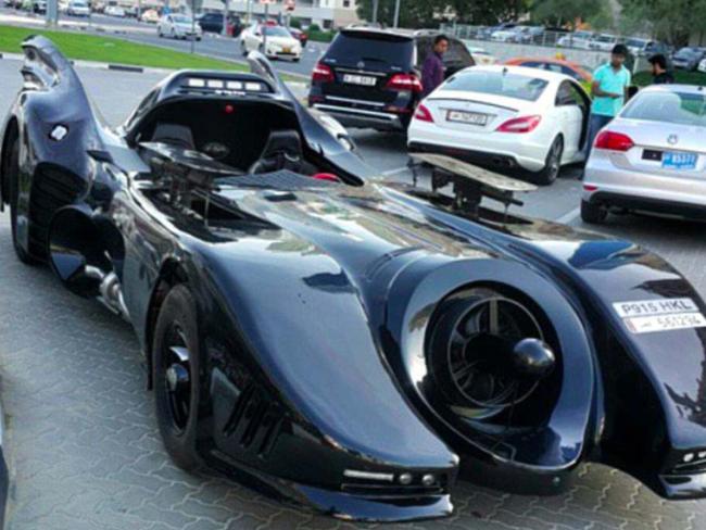 Robert Mugabe Jr posted a picture of this car which resembles The Batmobile. Picture: Instagram