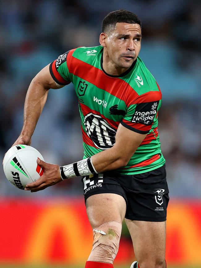 Cody Walker will play in a milestone match as the Rabbitohs desperately hunt a win.