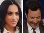 Jimmy Fallon has mocked Meghan Markle's new Netflix series. Picture: Supplied