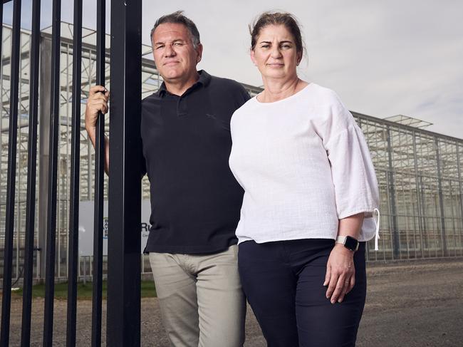 Peter and Oriana Petsios outside SA Tomato in Virginia, Sunday, Jan. 19, 2025. Picture: Matt Loxton
